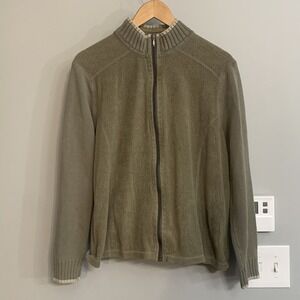 Guide Series Sweater Zip Up Mock Neck Fleece Front Jacket Size XLarge‎ EUC